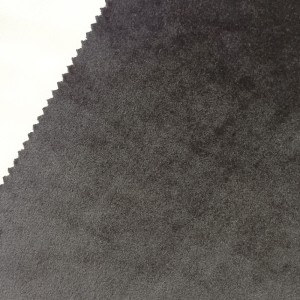 リサイクルシングルサイドベルベットガバジン