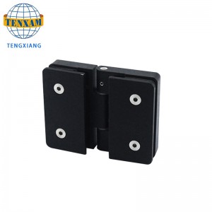 シャワーヒンジベベルエッジバスルームシャワードアヒンジステンレス壁ガラスヒンジ