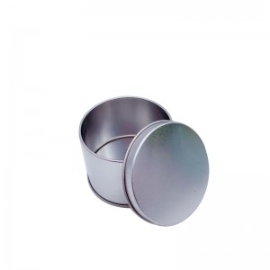 ふたの大きな香りの蝋燭の錫缶シトロネラキャンドル缶（65mm * 50mm）