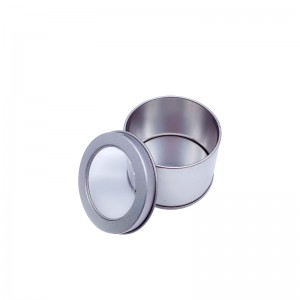 ふたの大きな香りの蝋燭の錫缶シトロネラキャンドル缶（65mm * 50mm）