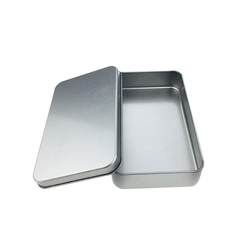 曇らされた金属の包装箱の長方形の化粧品ブラシの錫プレートボックス150 * 90 * 30mm