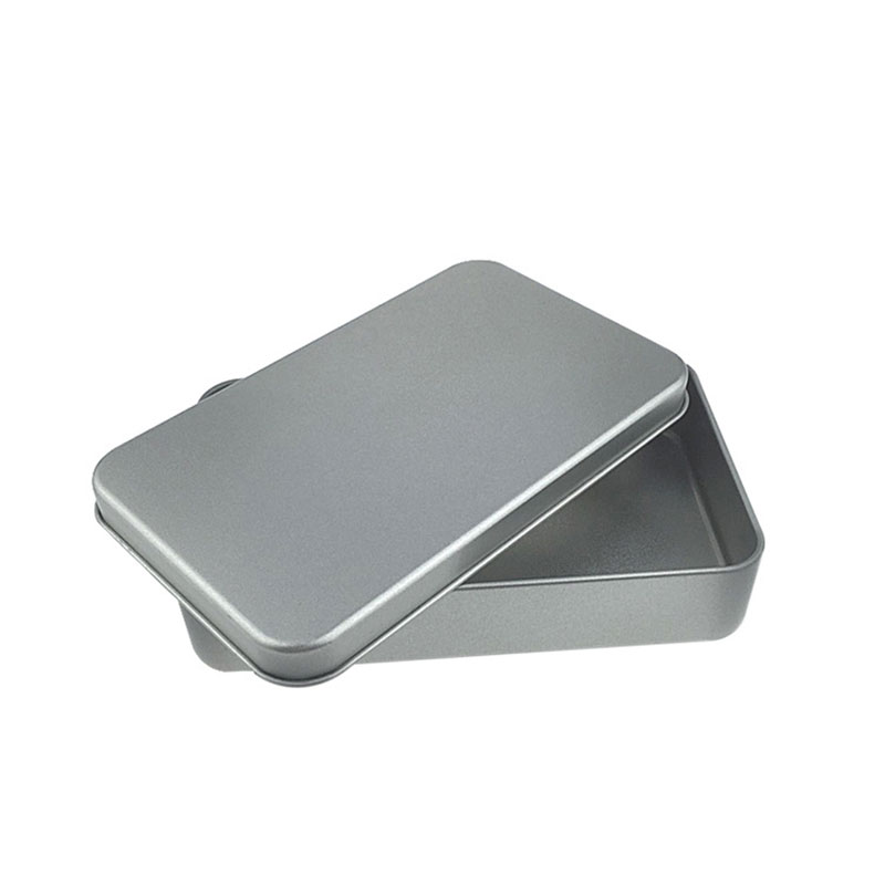 曇らされた金属の包装箱の長方形の化粧品ブラシの錫プレートボックス150 * 90 * 30mm