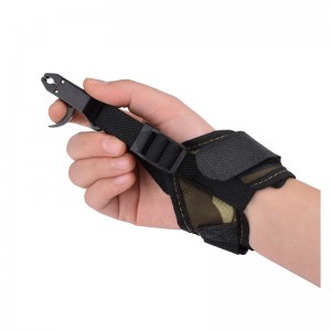 エリオンアウトドア42RA05-CAリリースカモアダルトキャリパーリリーストリガリストストラップアーチェリーコンパウンド弓アクセサリー