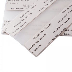 供給ペット絶縁シート乳白色の白い密封絶縁シートの耐熱性キャパシタの絶縁ガスケット卸売