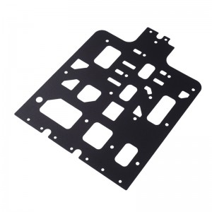 エネルギー貯蔵キャビネット絶縁体ガスケットGE-EFR95絶縁シート難燃性ブラックPC絶縁シートは成形品を供給することができます