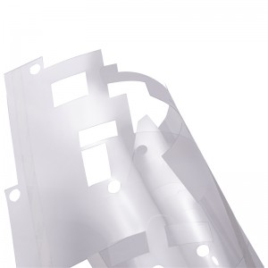 透明なPC絶縁シートの供給、難燃性および形状の絶縁シート、電気絶縁ガスケット