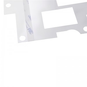 透明なPC絶縁シートの供給、難燃性および形状の絶縁シート、電気絶縁ガスケット