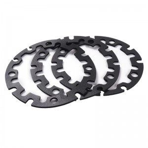 特殊形のポロンLE-20フォーム衝撃吸収と圧縮黒泡0.5mm難燃性フォーム供給