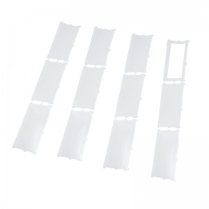 ボペ用品防水シリコンパッド、透明スイッチング電源シリコンガスケット、シーリングサウンド絶縁シリコーンパッド