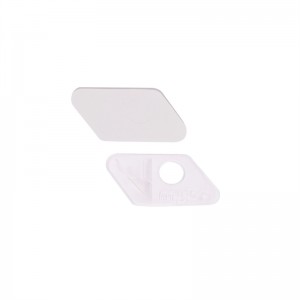 Refurve Bowのための透明な白いプラスチック矢印レスト