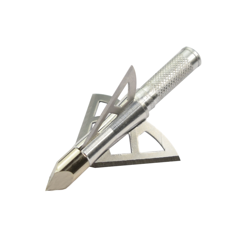 Nika Archery 15B023 3固定ブレード100/125Grain Hunting Broadheads Archery Crossbow Bolt Hunting