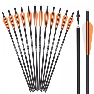 エリオンアウトドア119668 OD8.8mmロールファイバーブランドボルトTPU合流羽根矢印アーチェリークロスボウボルト