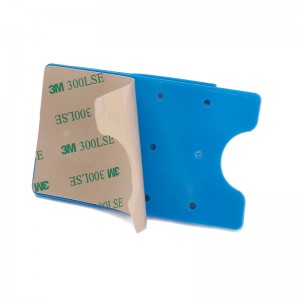 ほとんどすべてのスマートフォンのためのカードホルダーが付いているシリコーンの財布の電話ケース