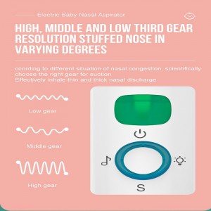 幼児用赤ちゃんの自動鼻吸盤のための電気鼻の吸引