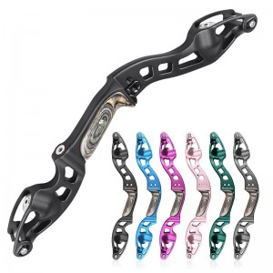 Elongarrow 210069 19inches Ilf Rh 6061-T6アルミニウム再発弓ハンドルライザー