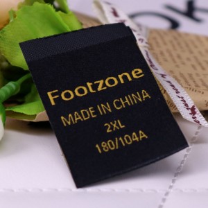 カスタマイズされた衣料品織ラベルをサポート