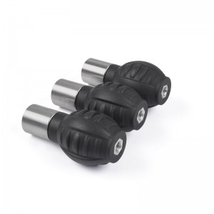 Elongarrow 240034ブラックカラーアーチェリーノイズ装入振動ダンパー