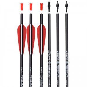 Elongarrow 116048 20inches 7.62 * 8.8mm rollfiberglassボルトクロスボウ屋外狩猟用