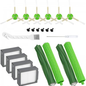 私はロボットi 7 i 7 + e 5 e 6シリーズ掃除ブラシメインブラシ側のフィルタセット