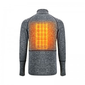 衣類の下で加熱された軽量、灰色の加熱された下着