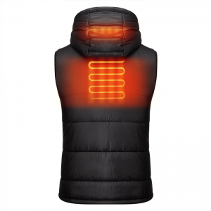 ベストセール男性ベストアメリカカナダ、防水電気暖房メンズウエストコート
