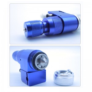 自動パワーエアスプレーガン0.8/1.2 mmノズル産業霧化空気塗装ツール低圧調整可能