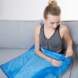 電気加熱された毛布、車、トラック、SUVのための加熱されたフリース旅行の毛布