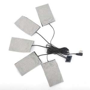 衣料品のジャケット用メーカー高品質5V 7.4V電気カーボン繊維