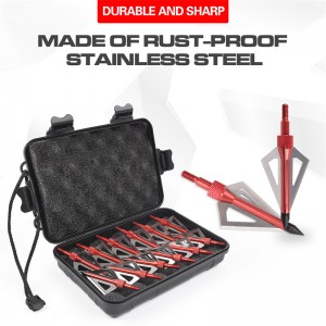 Elongarrow 15B005 100grain Broadhead arrow狩猟のヒントねじ矢印ブロードヘッド