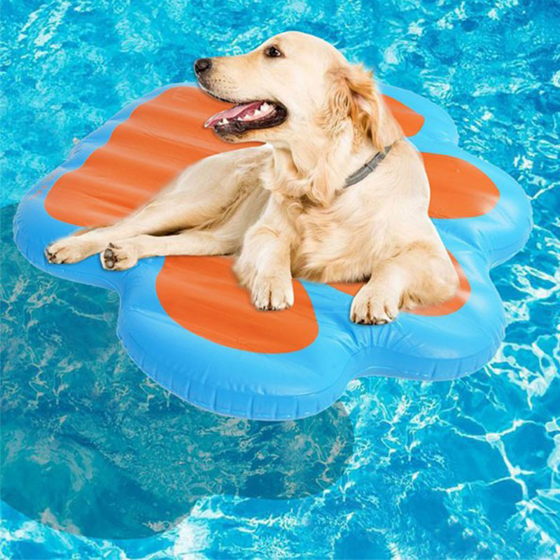 犬のための工場PVCの膨脹可能なフローティングペットの列、プールのための犬の浮き、犬のための膨脹可能な滞在乾いたフロート