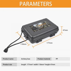 Elongarrow 470071アーチェリーブロードヘッド収納ボックス