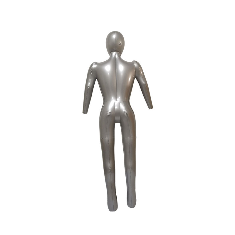 膨脹可能なポリ塩化ビニールの男性マネキンモデル、頭と腕、プラスチックの全身マネキンとフルサイズ