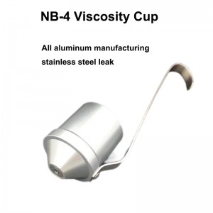 ステンレス鋼の粘度カップ実験室粘度装置のラボペイント印刷インク粘度テストカップ