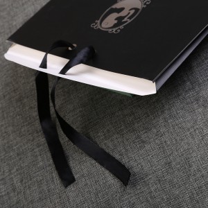 韓国の薄い革張りのズボンパッケージボックス光沢のあるパンツレギンスパンストパンストパンストブラックリボンパッケージボックス