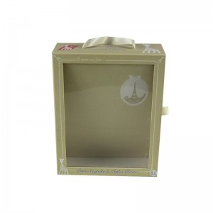 クリエイティブウィンドウ引き出しおもちゃギフトボックスリボンプルアウトボックスティーギフト引き出し箱