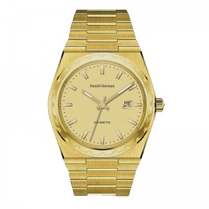 メンズリストステンレス鋼多機能クォーツウォッチDG9001を監視します