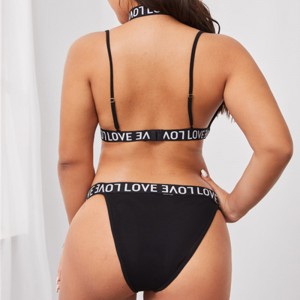 ラブレターテープハーネスセクシーなランジェリーセット