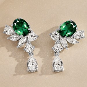 スターリングシルバー925ウィングスイヤリング