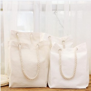 キャンバスファッションショッピングバッグ