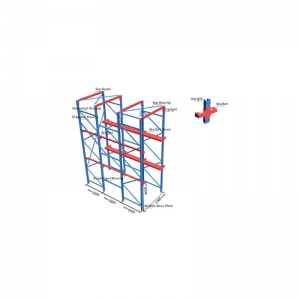棚システムを駆け抜けます
