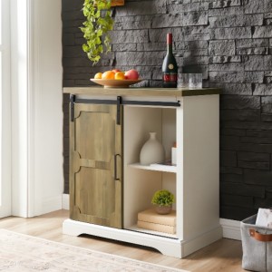 Mixcept 32 \\\\ \\\"モダンおよびコンテンポラリーのサイドボードビュッフェキャビネットウッドコンソールテーブルストレージキャビネットスライドドアキッチンダイニングルーム家具...