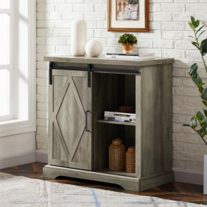 Mixcept 32 \\\\ \\\"モダンおよびコンテンポラリーのサイドボードビュッフェキャビネットウッドコンソールテーブルストレージキャビネットスライドドアキッチンダイニングルーム家具...