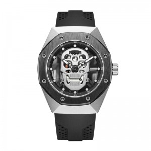 Baogela Skeleton Watches Men Outh Out Out Out Out Out Out Out Out waterwatch Skull Dial Dial Military Sports Watch Man Relogios Masculino 1902