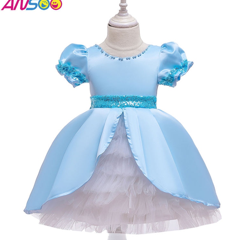 Ansoo Kids Closes Princess Dresses VutterfliesスパンコールTutuドレス子供ハロウィーンパーティーコスチューム