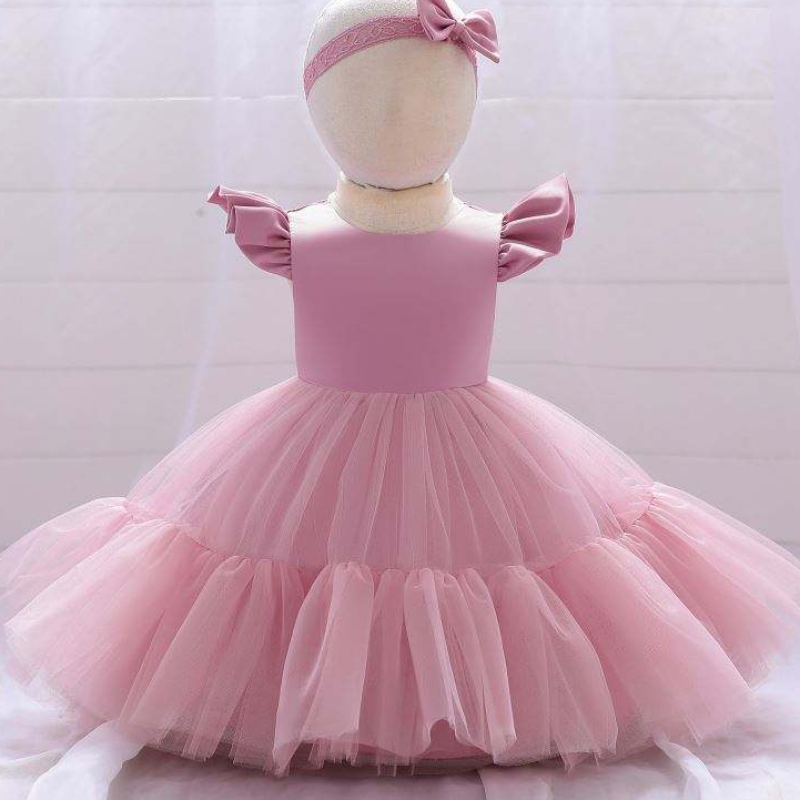 Baige New Fashion Flower Girl Dress Baby Party Birthday Wedding Princess Kids Clothing DressesL2038XZ