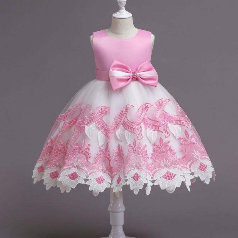 Baige Smocked Children ClothingKidsFrock Designs Party Wear Dress Neverbort Baby Closess Girls