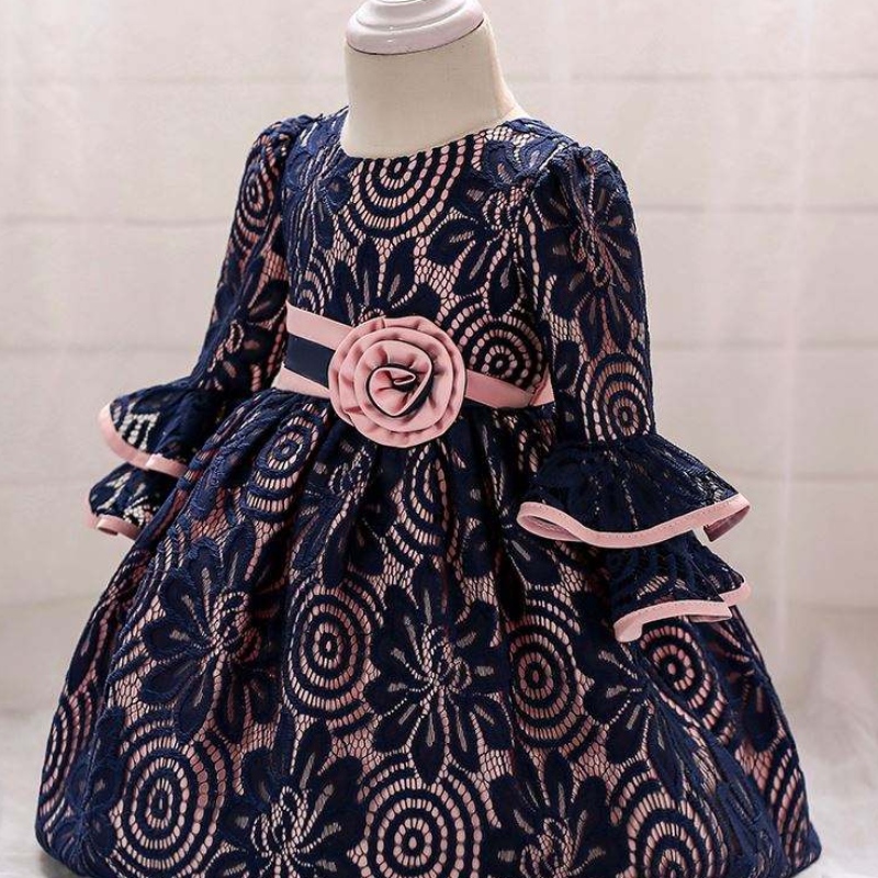Baige最新の子供ドレスデザインガールパーティーフロックキッズ新生児服l1858xz