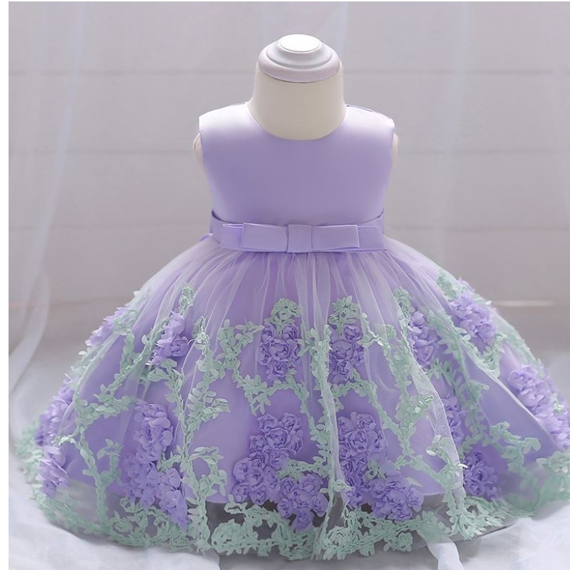 Baige Children Fashion Party Frock Kids Party Wear Wear Wear