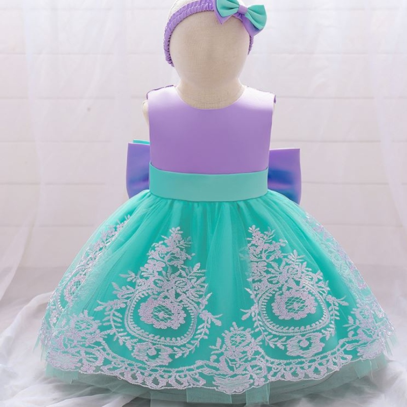 Baige 2021 New Design Baby Purple Infant Flower Girls \\ 'Floral Dresses Kids First Communion誕生日パーティードレス