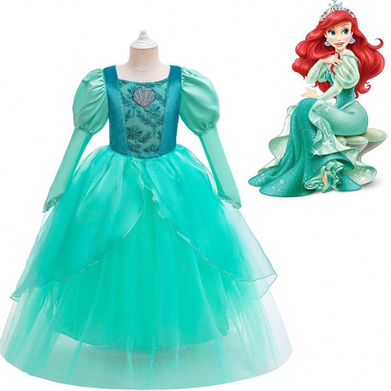 Baige Kids Girl MermaidAriel Princess Dress for Childr